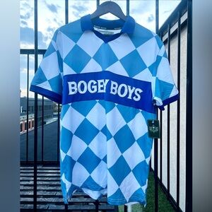 Bogey Boys Athletic Jersey Golf Polo - Sz Medium